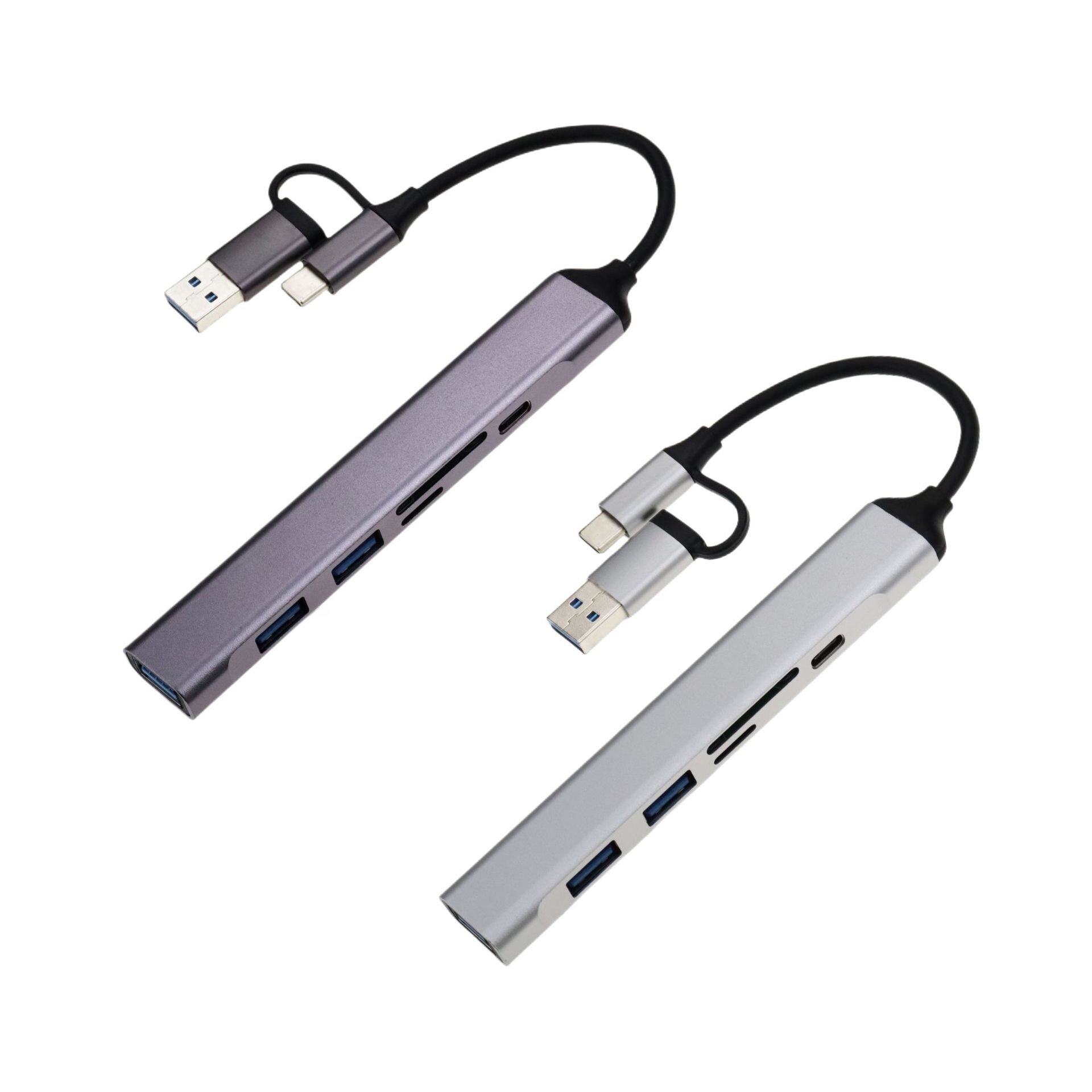 USB3.0多機能ハブ｜Type-Cポート拡張・4in1設計｜高速データ転送・ノートPC周辺機器接続に最適|undefined