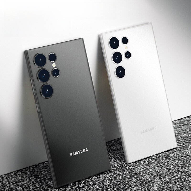 スマホケース｜Galaxy S24 Ultra/S25 Plus用ケース・薄型・PPハードケース・マット加工・シンプル|undefined