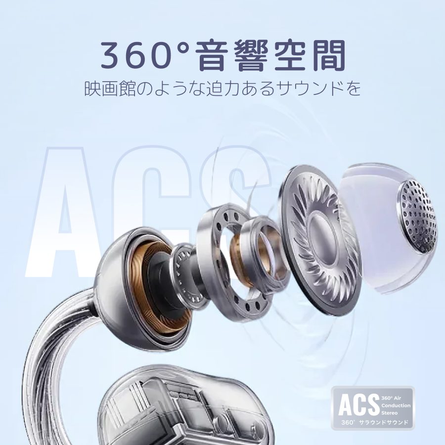 【TALIX世界初登場】 Ultra Open Earbuds X6｜ イヤーカフ型・ワイヤレス  |undefined