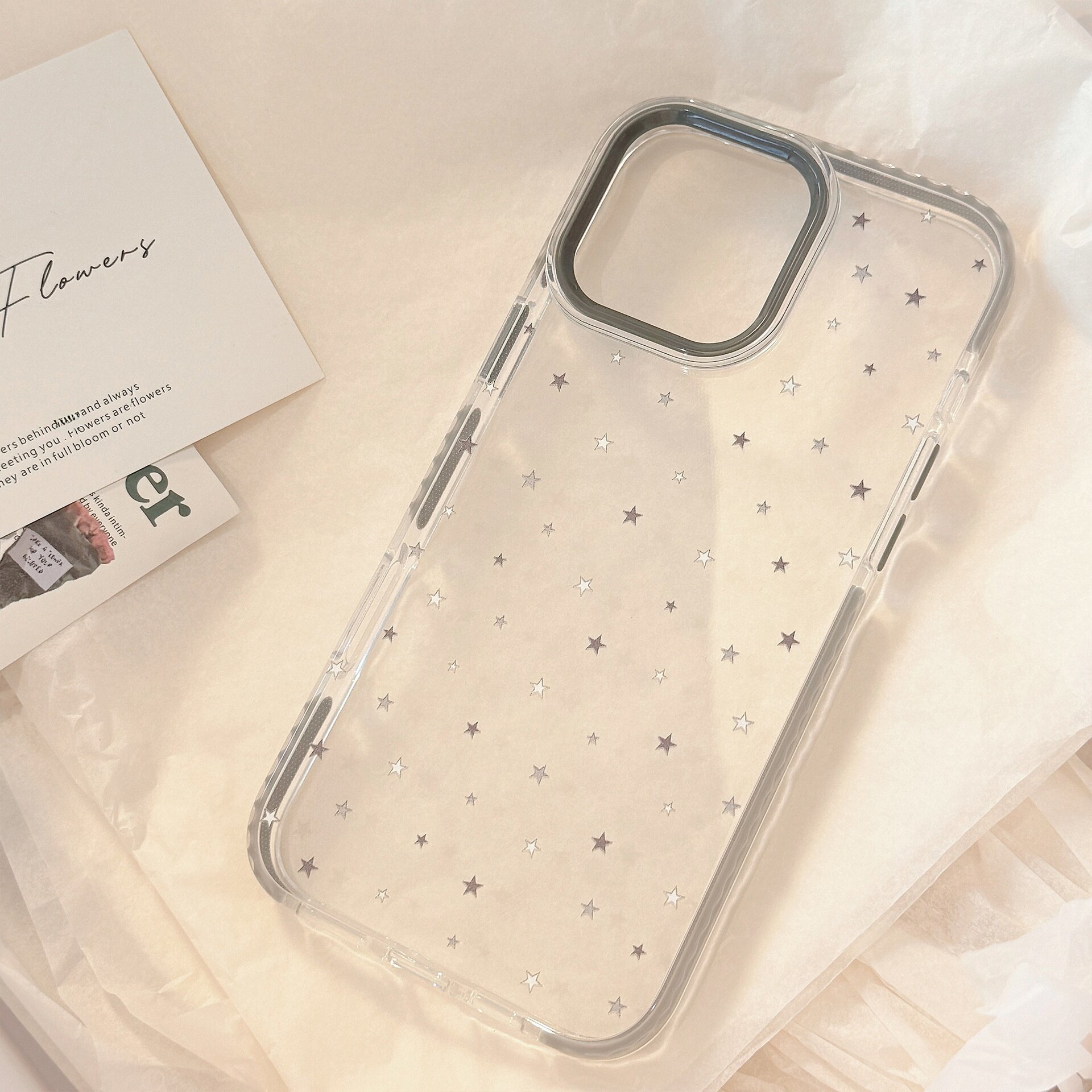 スマホケース｜iPhoneシリーズ・ソフトケース・マグネット内蔵・落書き風・おしゃれ・個性的なデザイン・クリア|undefined