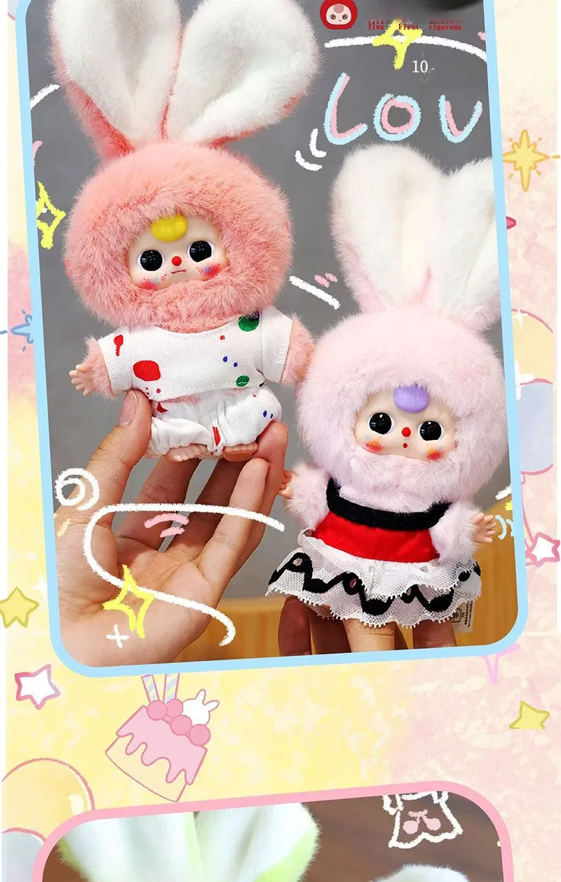 マカロンかわいいバニー ぬいぐるみ Baby Three マカロンかわいいバニー - メルカリ