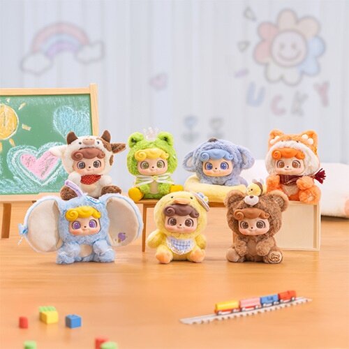 【JOTOYS】ぬいぐるみ・ブラインドボックス・Qちゃんアニマル幼稚園・おもちゃ・トレンド・かわいい・癒やし|undefined