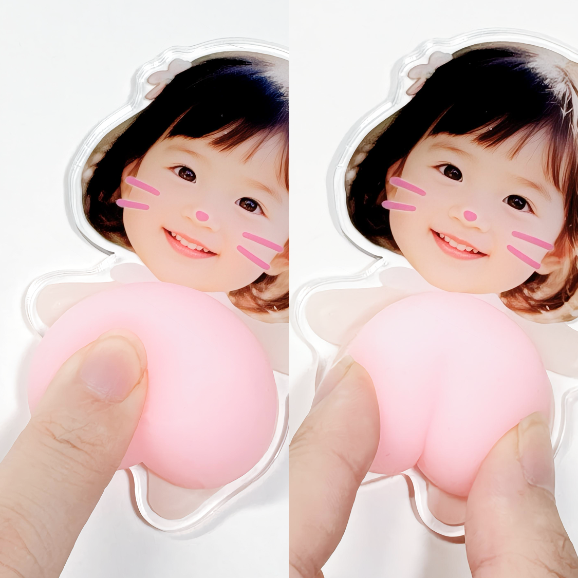 アクリルスクイーズ｜推し活・ストレス解消・洗える・ムニムニ・かわいい|undefined