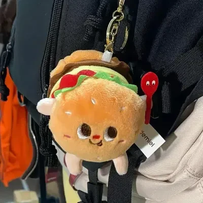 キーホルダー｜ぬいぐるみ・ポテト・ハンバーガー・カップル・かわいい・おしゃれ・レディース・ファッション
