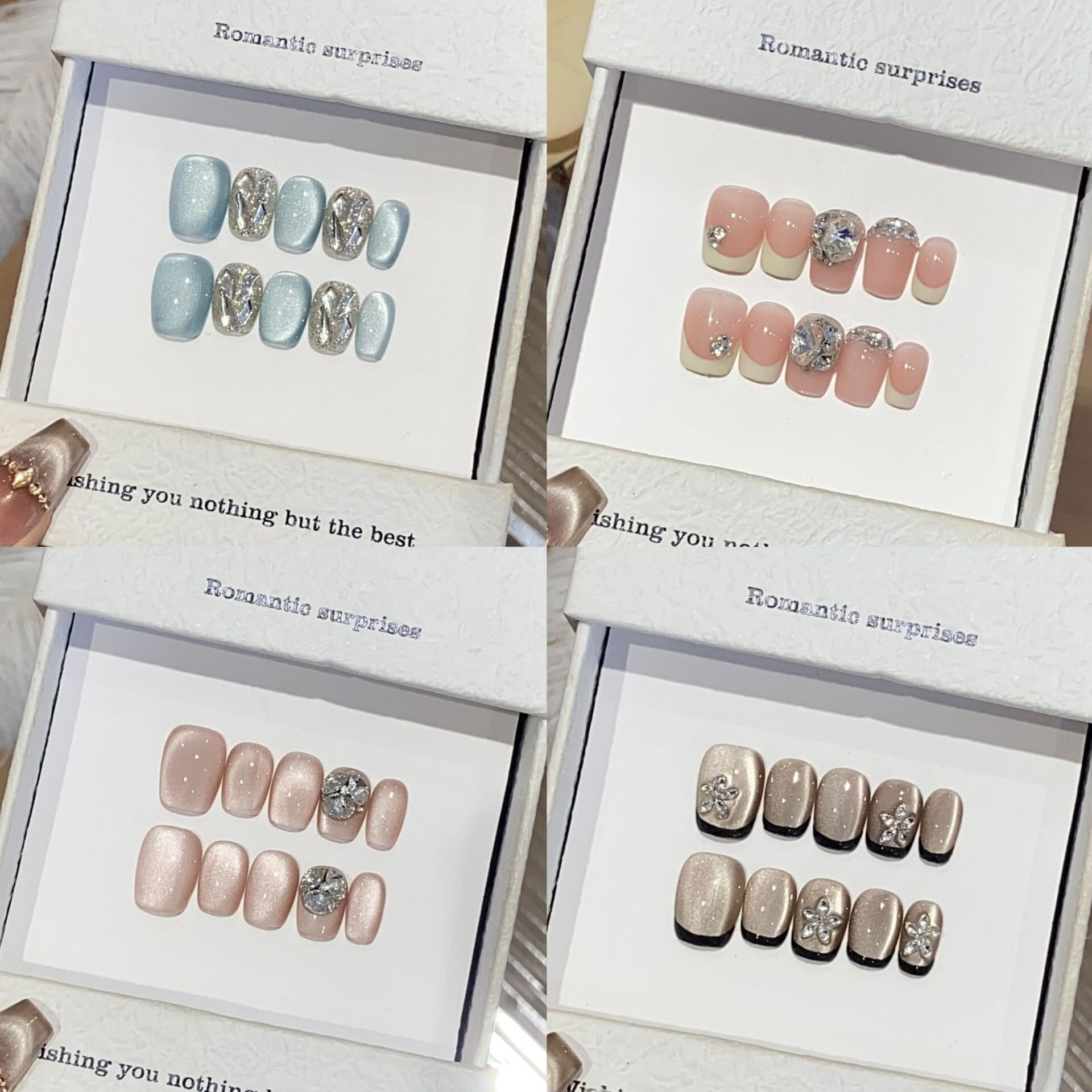 つけ爪｜ショートネイル・ハンドメイド・普段使い・高品質・上品・シンプル|undefined