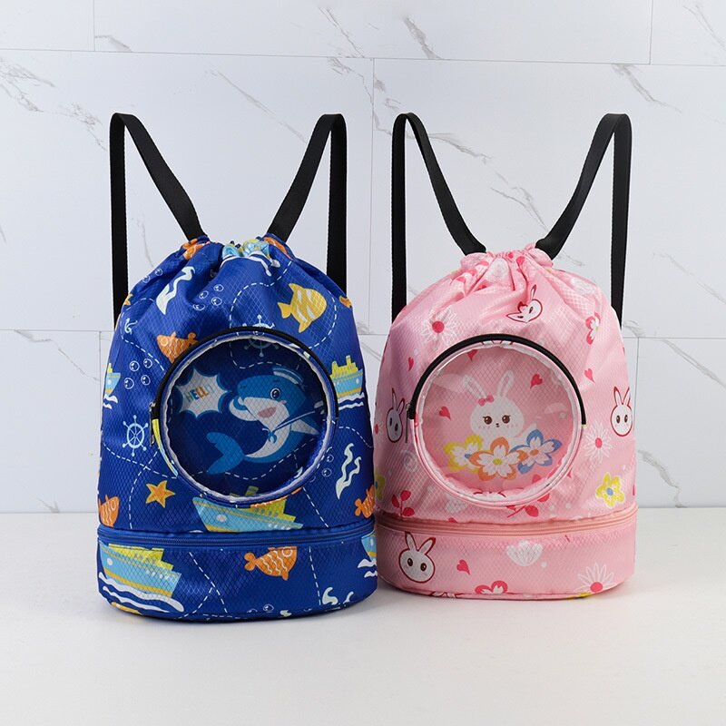 子供用スイムリュック｜アウトドア・旅行・収納バッグ・手提げ・スクールバッグ・防水・小学生・中学生・可愛い・おしゃれ・持ち運びやすい|undefined