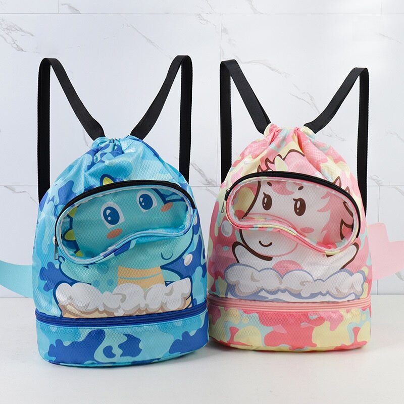 子供用スイムリュック｜アウトドア・旅行・収納バッグ・手提げ・スクールバッグ・防水・小学生・中学生・可愛い・おしゃれ・持ち運びやすい|undefined