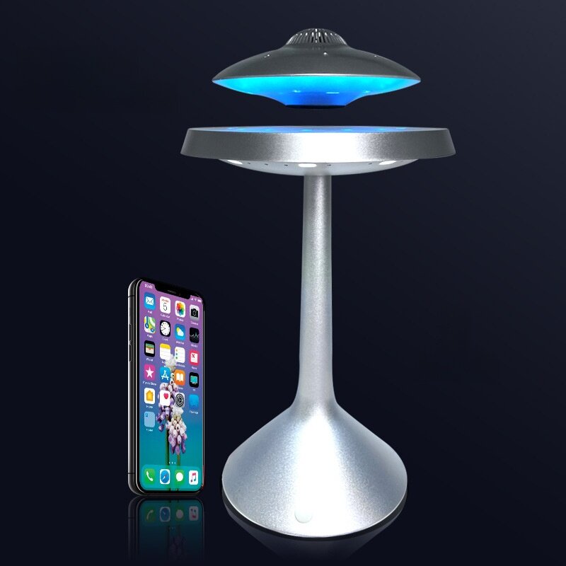 磁気浮上Bluetoothスピーカー｜ワイヤレス・UFO型・七色ライト・おしゃれ・クリエイティブ|undefined