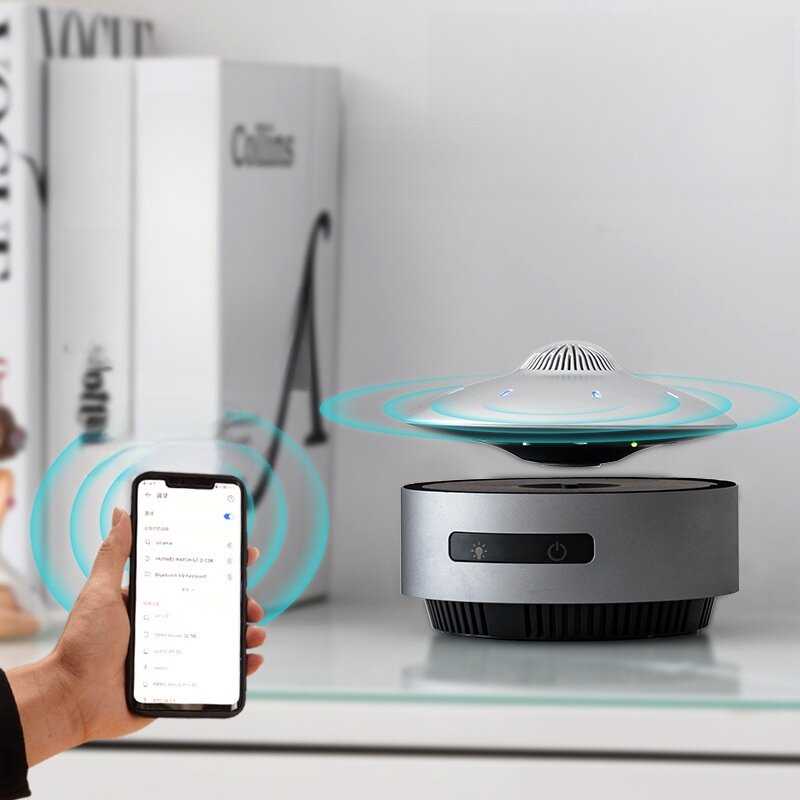 磁気浮上スピーカー｜UFO型・Bluetooth対応・ハイテク・高級感・プレゼント・インテリア・おしゃれ・卓上|undefined