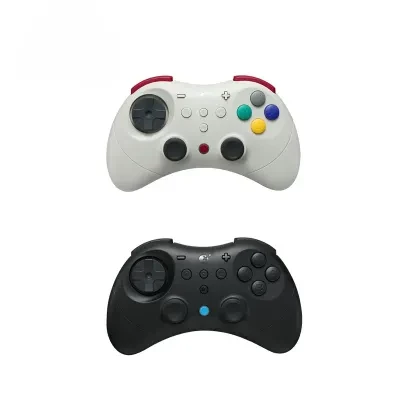 FunCASE ワイヤレスゲームコントローラー｜PC/Switch/スマホ対応・Bluetooth接続＆有線対応・ホール効果スティック搭載・ドリフト防止・9種振動・HD振動/触覚振動/ロータリー振動・連射機能（半自動/全自動）・6軸ジャイロ・高精度・超軽量＆コンパクト・レトロデザイン