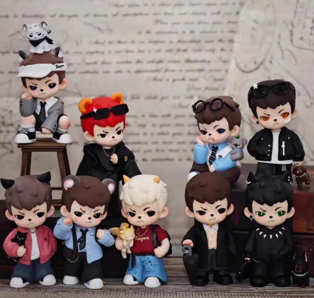 Rayan 万物成長シリーズフィギュア 7体 Rayan 万物成長シリーズ 1個入: キャラクター・バラエティ雑貨