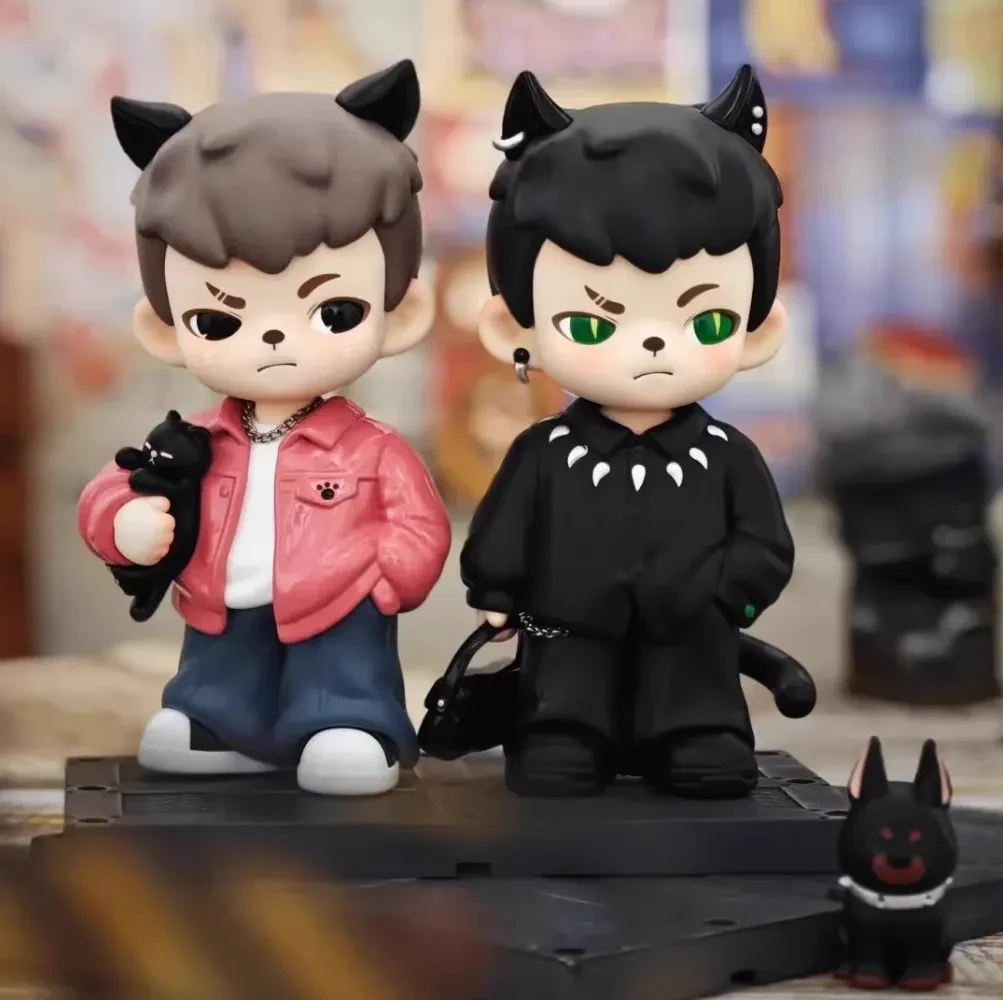 Rayan 天性プレイヤーシリーズ フィギュア：黒猫の耳と衣装のフィギュア