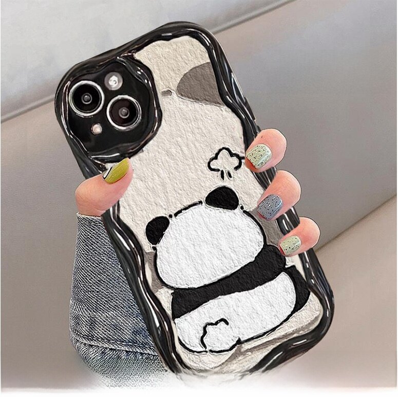 スマホケース・対応機種：Galaxy S23 ・iPhoneシリーズ・パンダ柄・可愛い・フィット|undefined