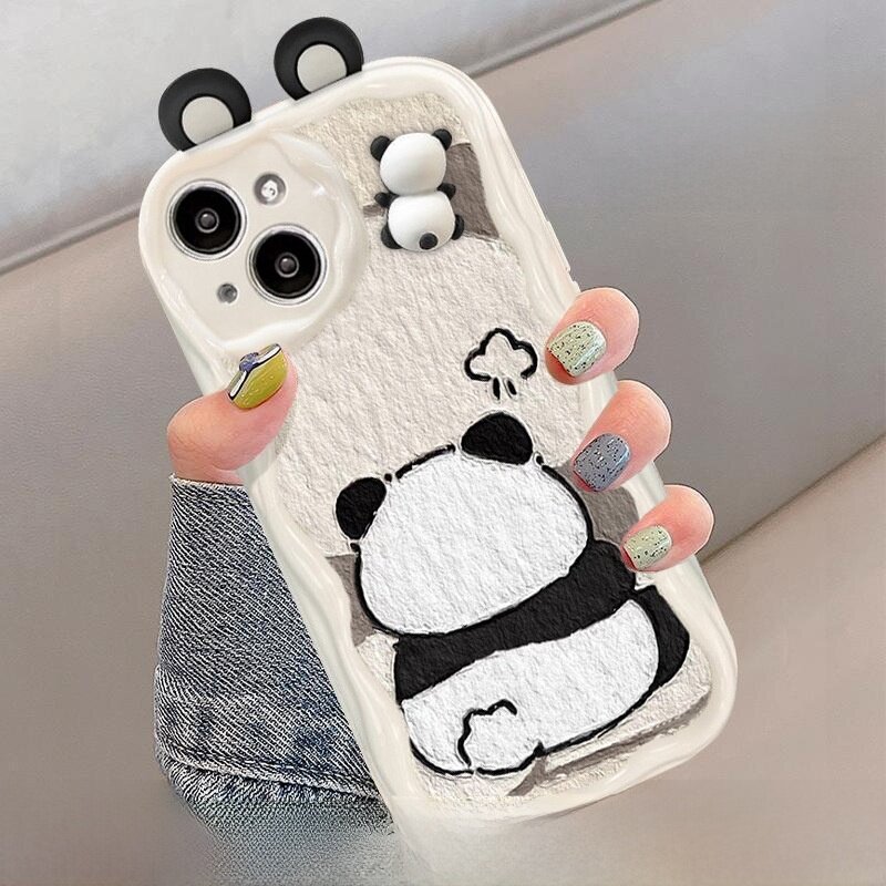 スマホケース・対応機種：Galaxy S23 ・iPhoneシリーズ・パンダ柄・可愛い・フィット|undefined