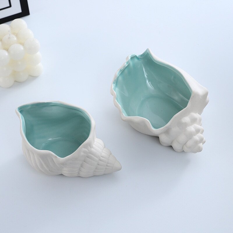 デコレーション｜陶器製・貝殻モチーフ・小物入れ・アクセサリー収納・インテリア雑貨・おしゃれ・海を感じる|undefined