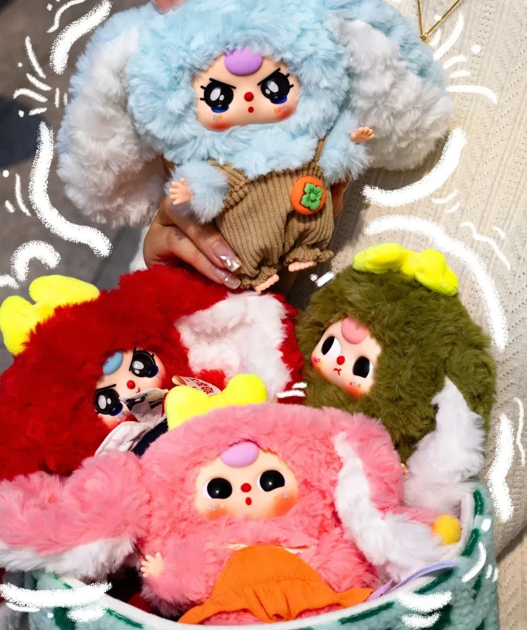 BABY THREE】マカロンうさぎちゃん2.0シリーズ・ブラインド