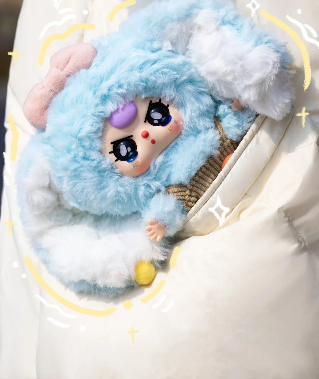 Baby three マカロンⅡ うさぎ ぬいぐるみ　新品 BABY THREE】マカロンうさぎちゃんシリーズ・ブラインドボックス