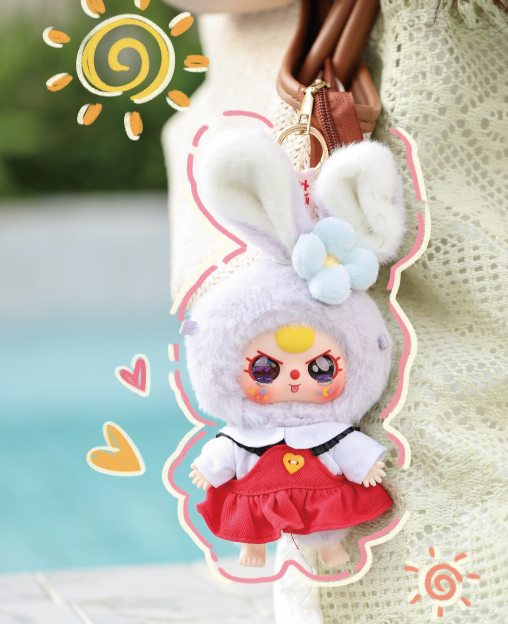Baby three マカロンⅡ うさぎ ぬいぐるみ 新品 BABY THREE】マカロンうさぎちゃんシリーズ・ブラインドボックス