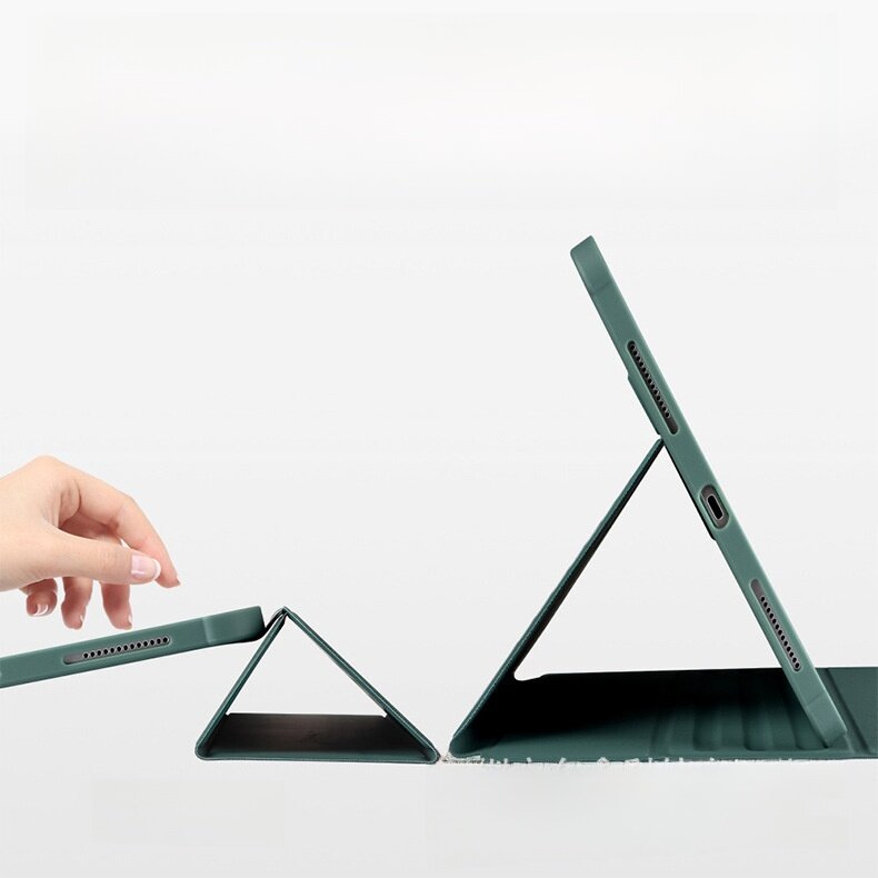 iPadケース｜iPad 第10世代・Air4/5・Pro12.9・360度回転・ペン収納・保護ケース・アクリル・スタンド機能・多角度調整|undefined