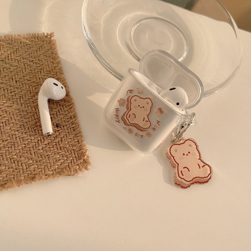 イヤホンケース｜AirPods 1/2/3/Pro 2対応・シリコン製・耐衝撃・ソフトケース・キーホルダー付き・可愛い・カートゥーン|undefined