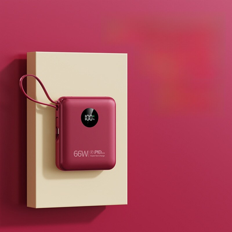 充電バッテリー｜10000mAh・ケーブル内蔵・大容量・小型・軽量・急速充電・持ち運び便利・パワフル|undefined