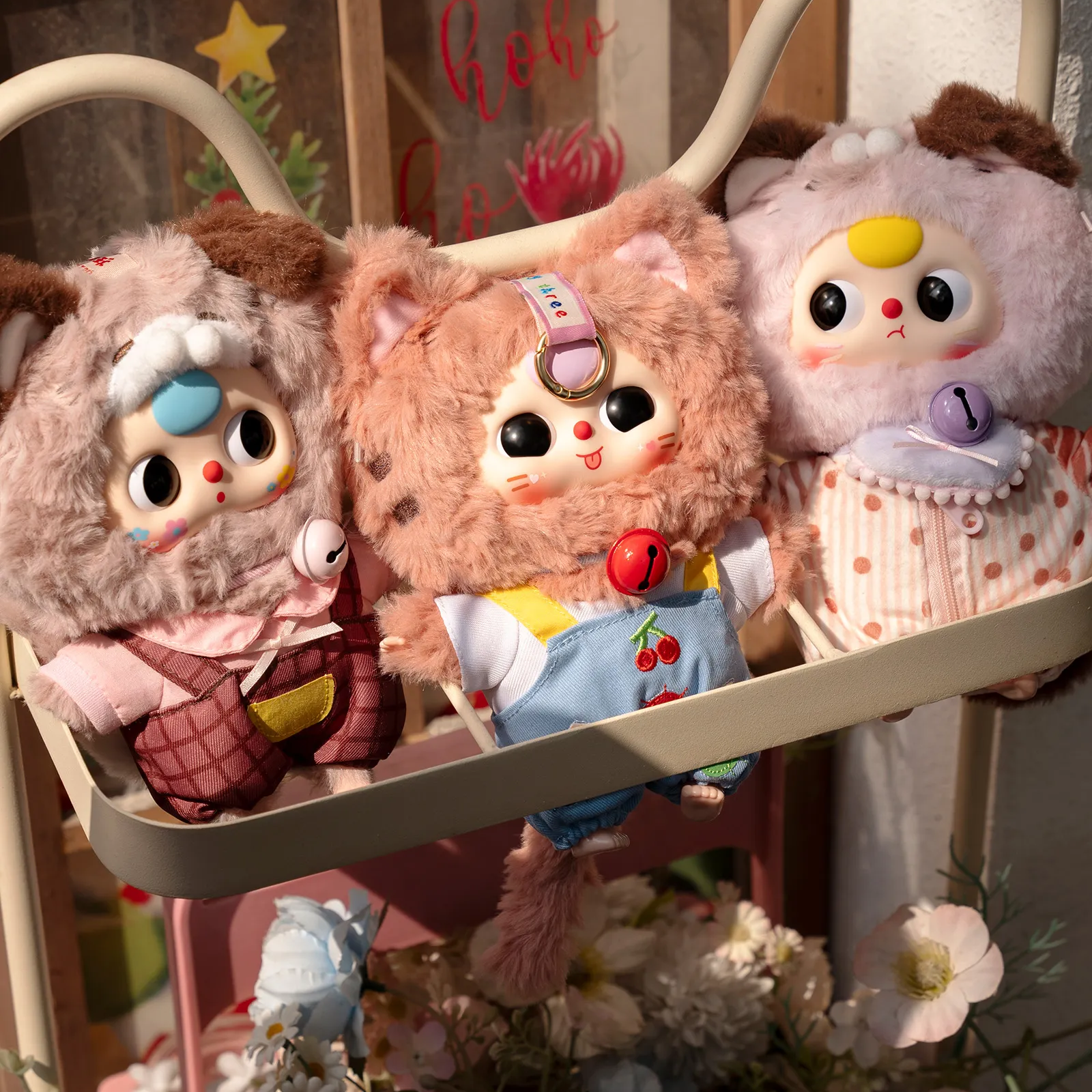 【BABY THREE】こねこワードローブシリーズ・ぬいぐるみ・ブラインドボックス・トレンドトイ・ギフト・かわいい|undefined