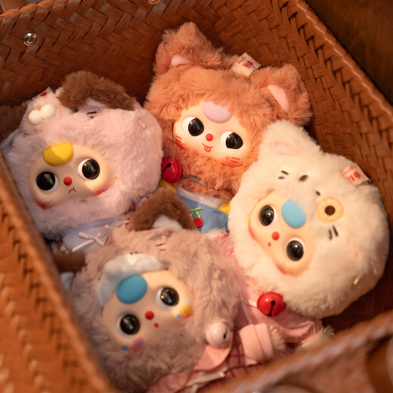 【BABY THREE】こねこワードローブシリーズ・ぬいぐるみ・ブラインドボックス・トレンドトイ・ギフト・かわいい|undefined