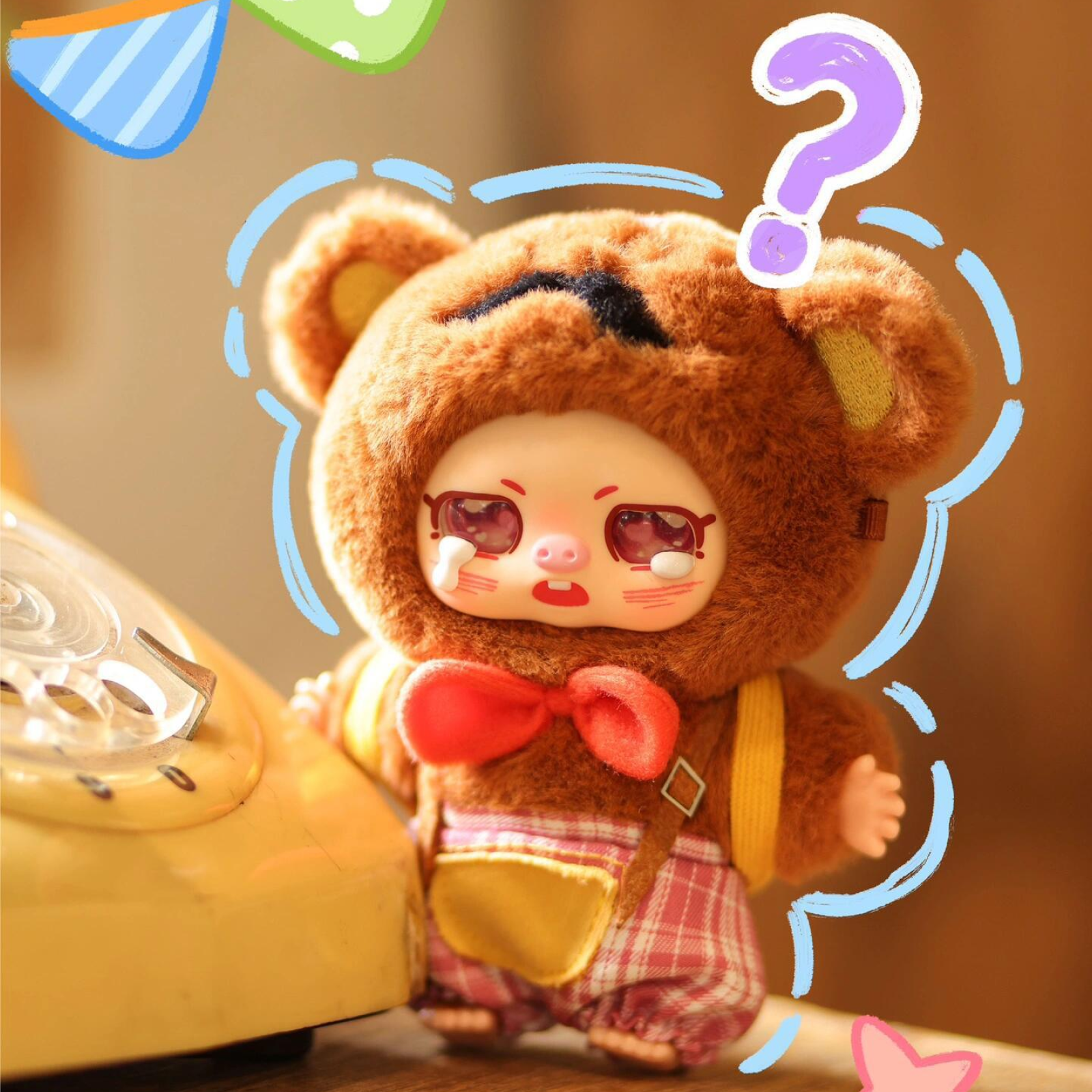 【BABY THREE】こぶたちゃんのもふもふペット学園・ぬいぐるみ・ブラインドボックス・可愛い・癒し系|undefined