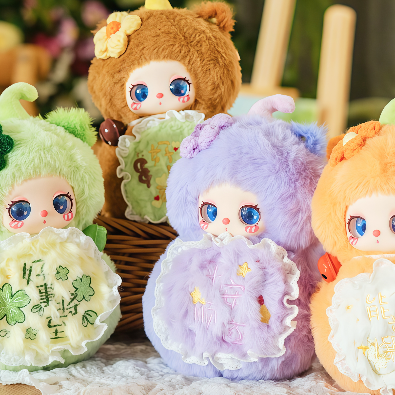 【BABY THREE】lila‘s V5ぬいぐるみ・ブラインドボックス・可愛い・夢のような|undefined