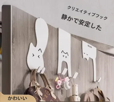 ドアハンガー｜収納ラック・穴あけ不要・キッチン扉・壁掛け・衣類・帽子・鍵収納・便利グッズ