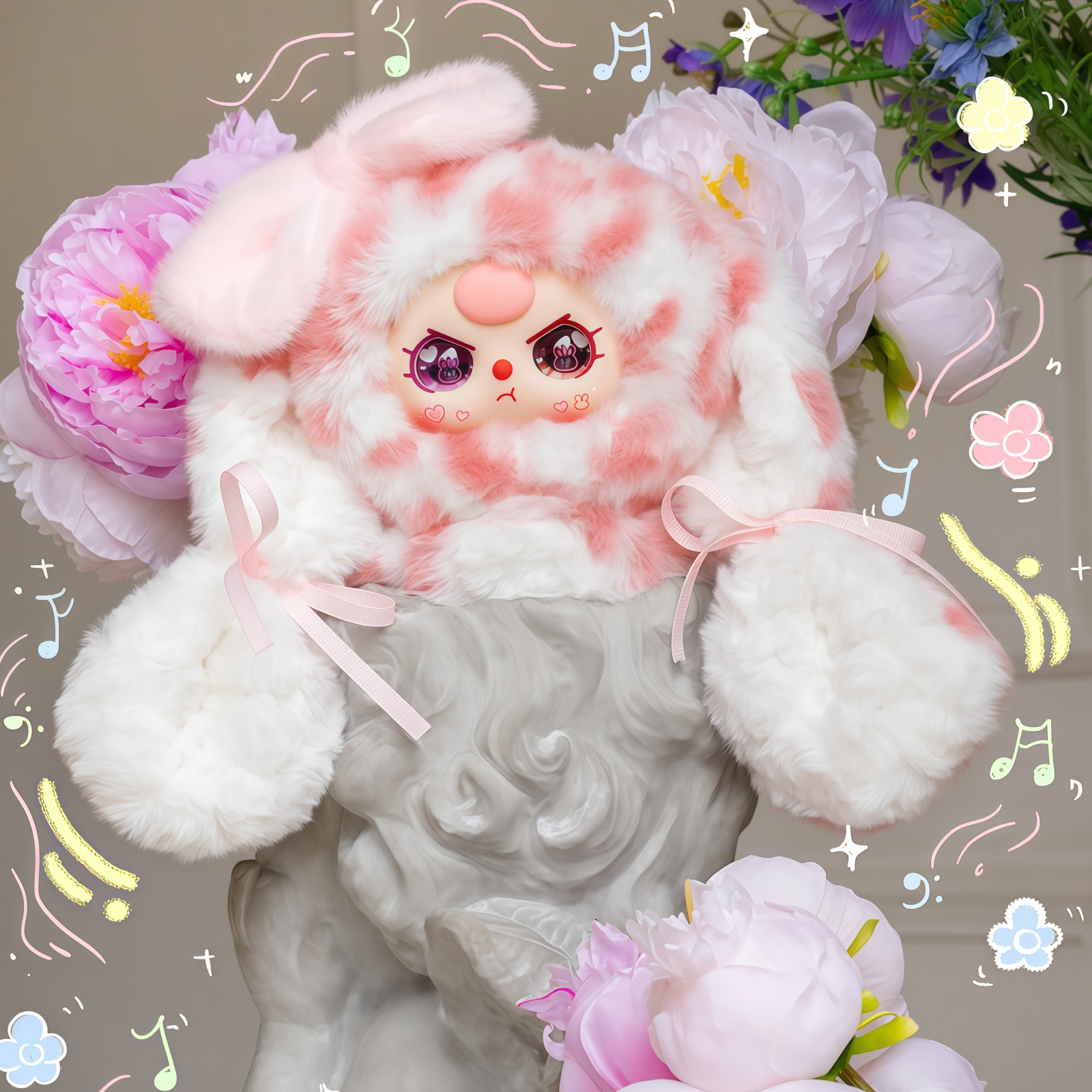 【BABY THREE】垂れ耳うさぎシリーズ・うさぎちゃんが帰ってきた・ラビットリボーン・ブラインドボックス・キーチャム・可愛い・ぬいぐるみ・うさぎちゃん|undefined