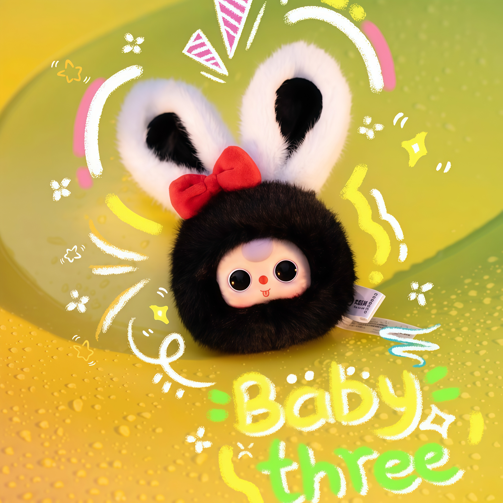 【BABY THREE】ぬいぐるみ・動物・ミニサイズ・ぬいぐるみ・ブラインドボックス・可愛い|undefined
