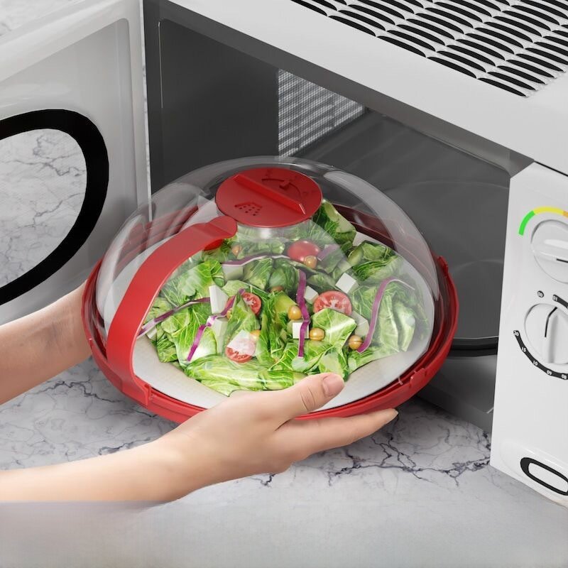 飛び散り防止蓋｜電子レンジ対応・耐熱ボウルカバー・食品グレードプラスチック・加熱調理用・料理保温・鮮度保持|undefined