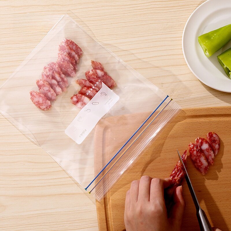 FaSoLa食品保存袋｜二重ジッパー付き・PE素材・厚手・冷蔵保存・密閉・鮮度保持・使いやすい|undefined