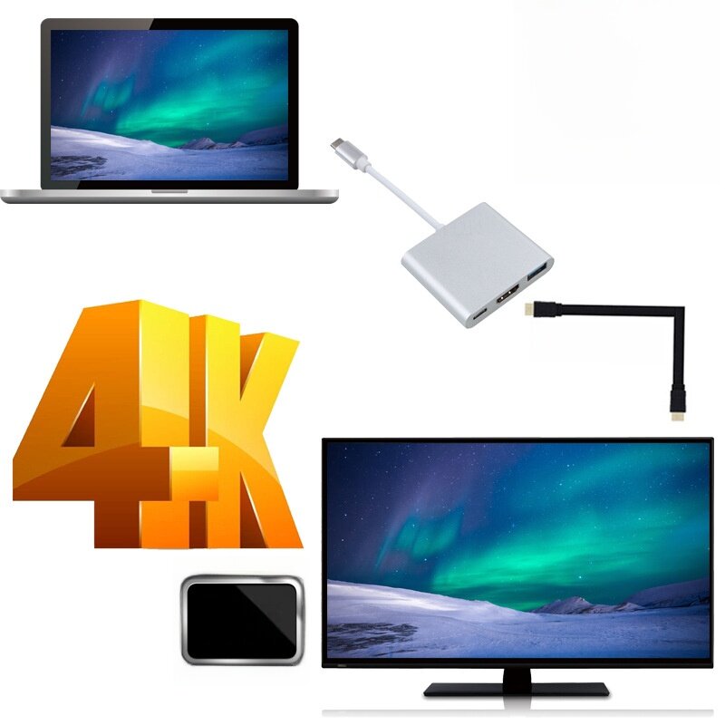 Switch用 3-in-1多機能拡張ドック｜スマホ・タブレット・ROG Ally対応・USBハブ・ビデオ変換アダプター・3in1・多機能・拡張性抜群・便利|undefined