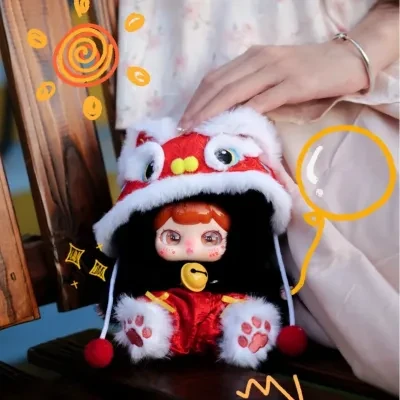 アリライブ専門店 【BABY THREE】【パフちゃん】ぬいぐるみ・ブラインドボックス・福鈴付き・トレンドグッズ・幸運・可愛い