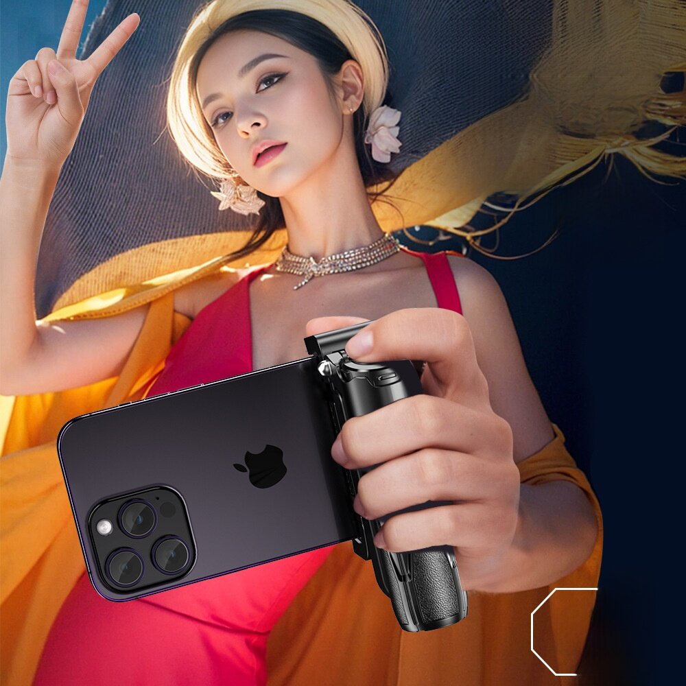 P15Mini自撮り棒｜ミニサイズ・三脚付き・伸縮可能・Bluetooth・スマホ用・手振れ防止・持ち運びやすい・便利|undefined