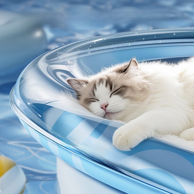 水ベッド｜猫用・犬用・クールマット・厚手・夏用・大サイズ・涼しい・ペット用・猫/犬小屋|undefined