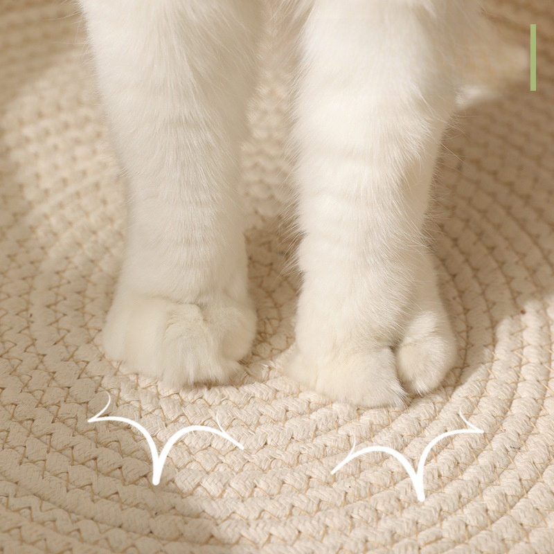 ペット用ベッド｜円形・藤編み・手編み・猫/犬用・涼しい・夏用・ナチュラル・通気性・おしゃれ・快適|undefined