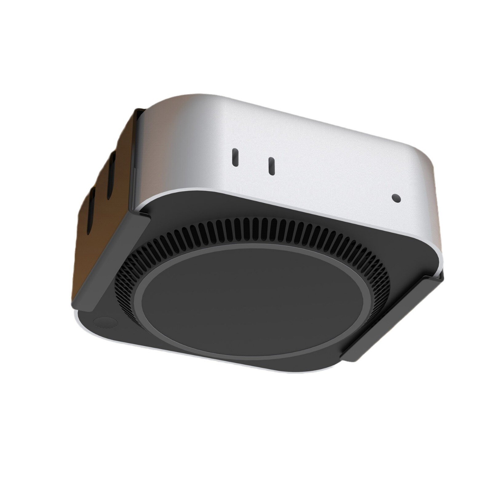 Mac mini M4 マウントブラケット｜デスク下取付対応・金属製設計・ソフトパッド保護・2025年新型|undefined