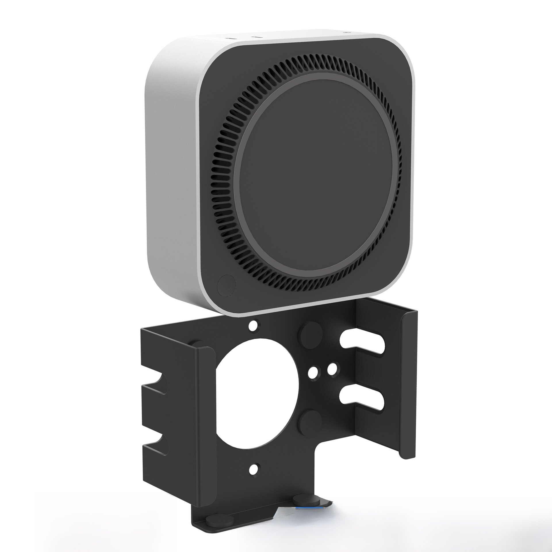 Mac mini M4 マウントブラケット｜デスク下取付対応・金属製設計・ソフトパッド保護・2025年新型|undefined