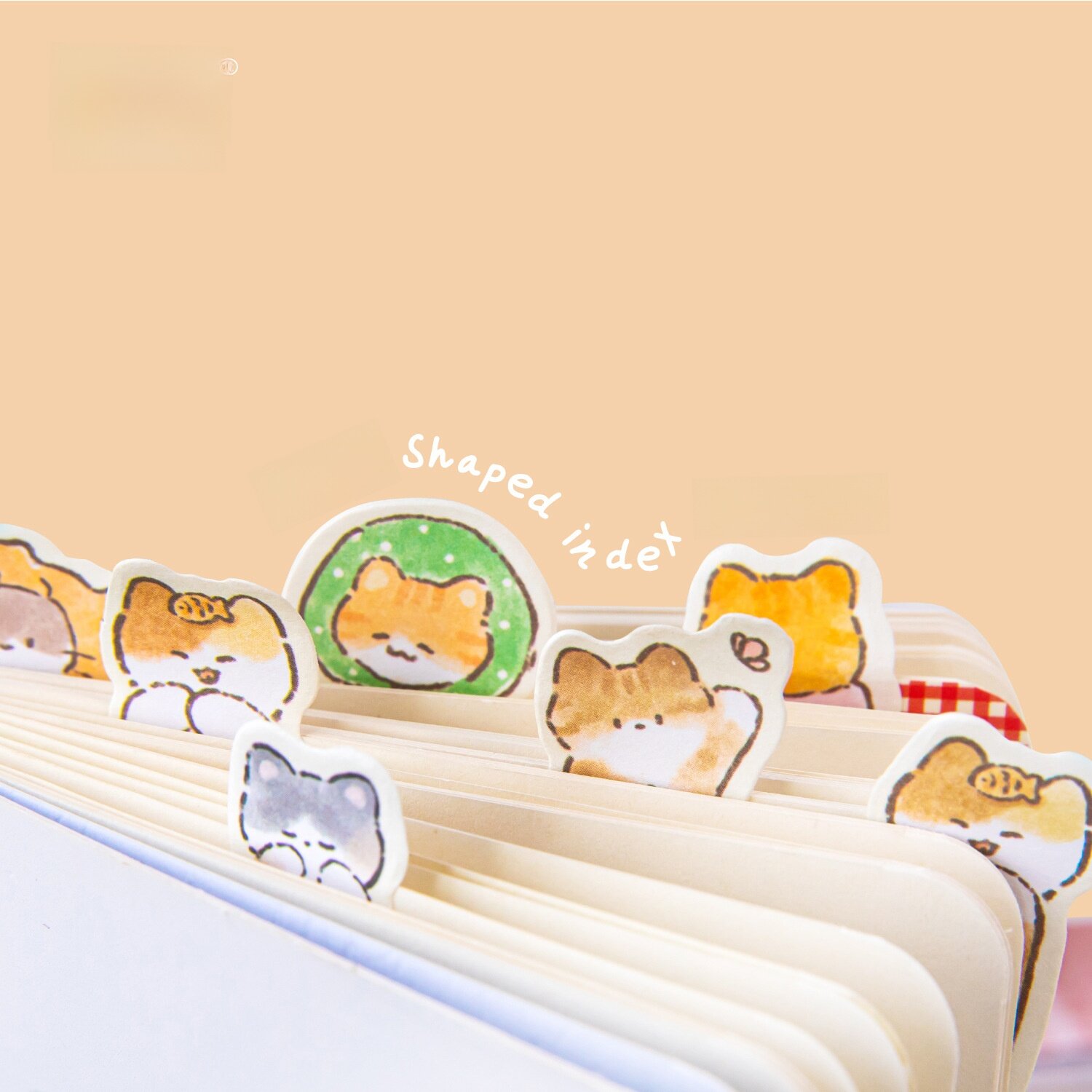 付箋・猫柄・可愛い・ユニーク・メッセージ用|undefined