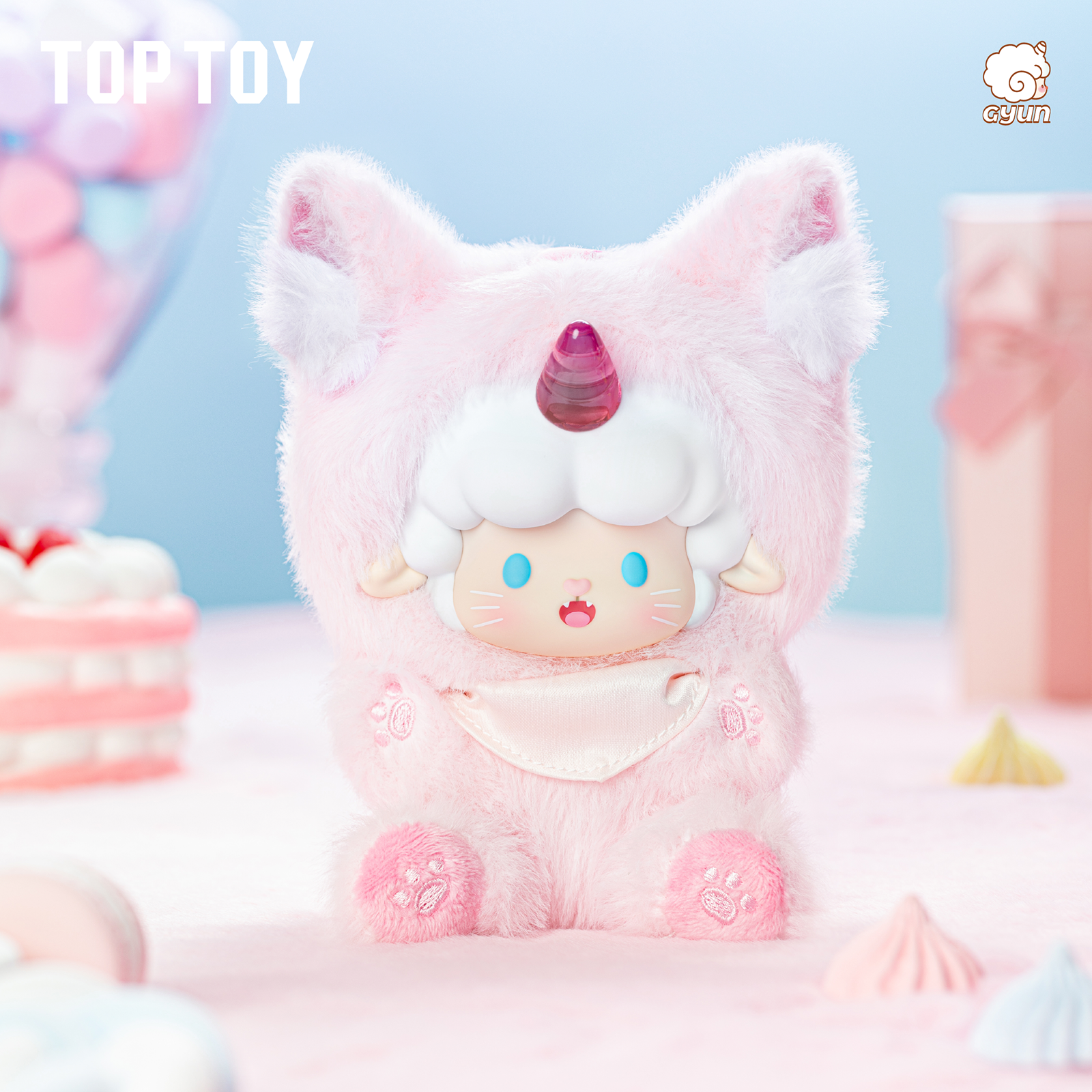 【TOPTOY正規品】ブラインドボックス｜クルクル羊キャンディハウスシリーズ・軟質PVC製・ぬいぐるみキーホルダー|undefined