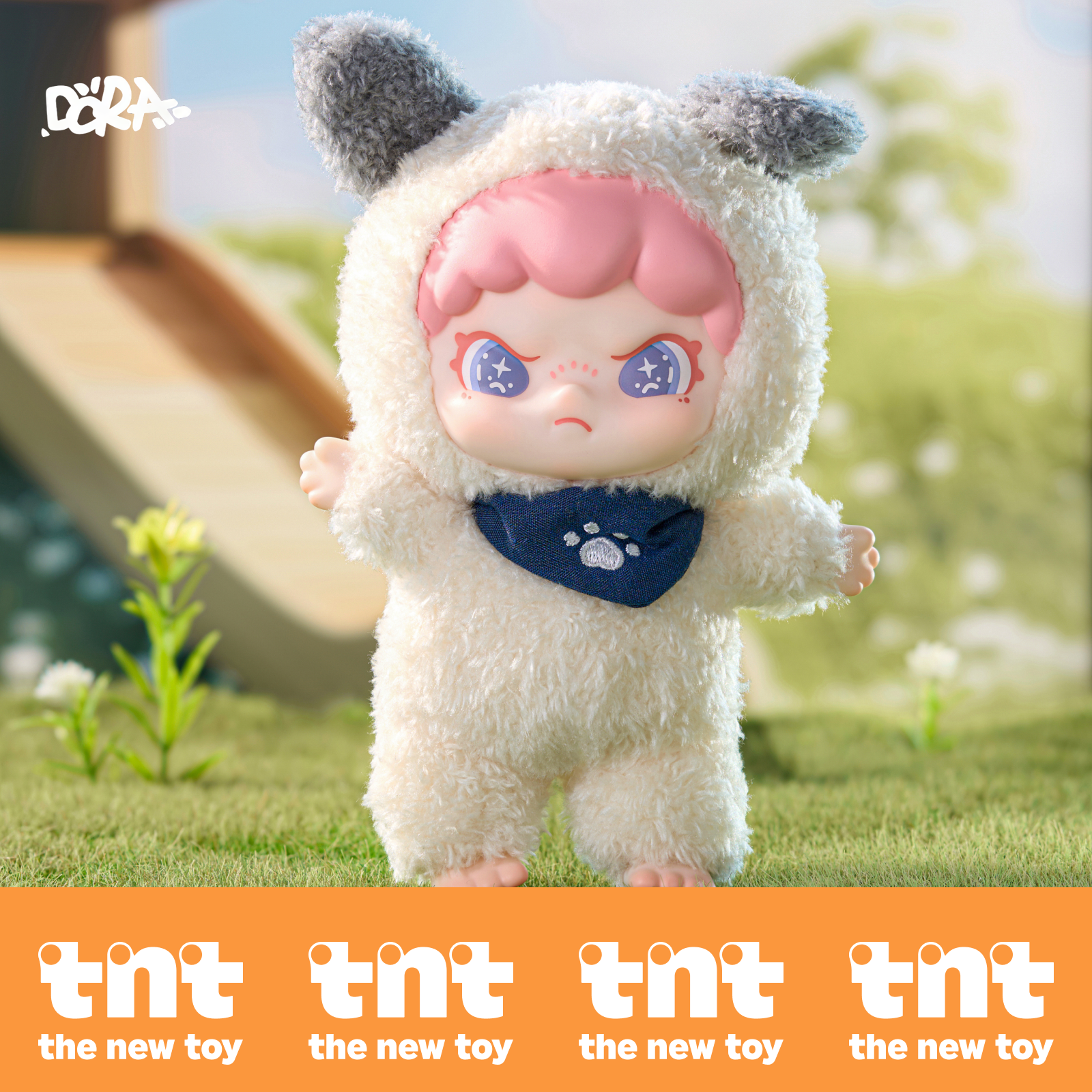 【TNTSPACE】DORAもふもふ動物所シリーズ ソフビ ブラインドボックス・キーホルダー・かわいい・ふわふわ・キュート・プレゼント・お土産・サプライズ・おしゃれ・置き物|undefined