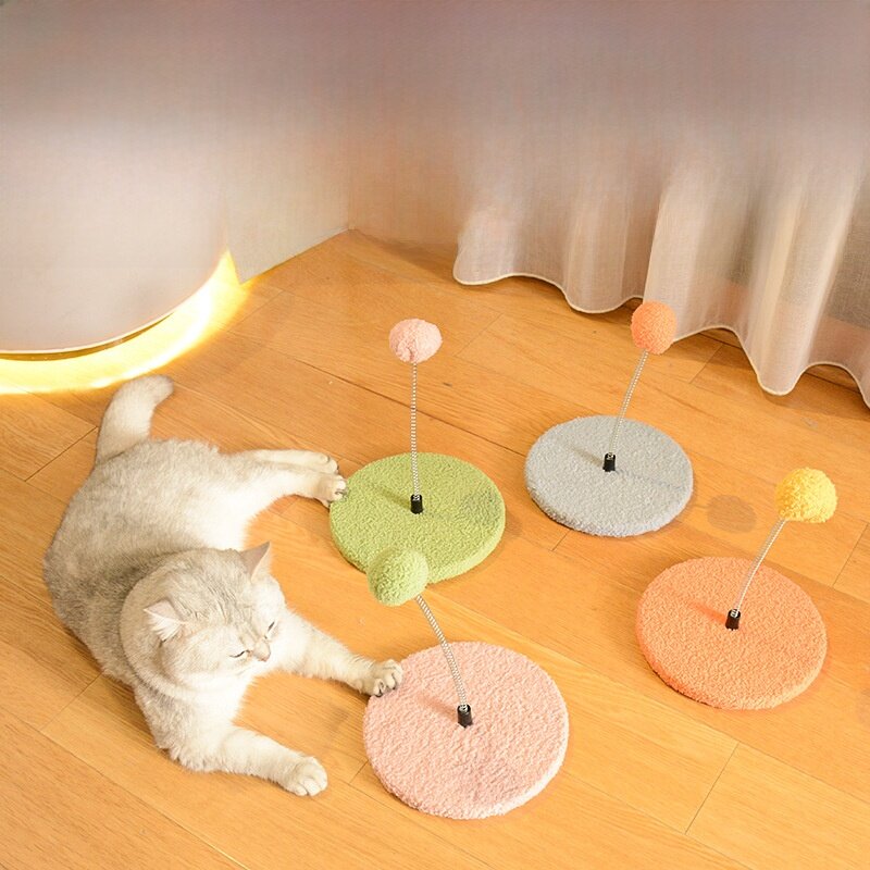 猫じゃらし｜猫用おもちゃ・猫クライミングフレーム・スプリングボール・ストレス解消・丈夫・ペット用品・面白い|undefined