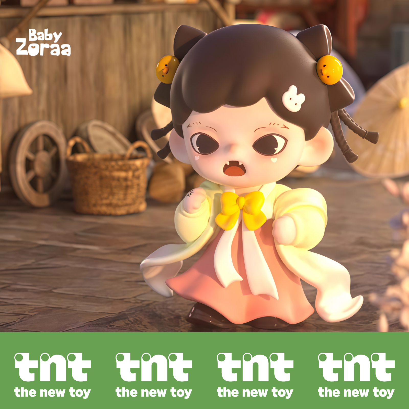 【TNTSPACE】Baby Zoraa3フィギュア・ブラインドボックス・置き物・Zoraa3世代・ミニサイズ・おしゃれ・ギフト|undefined