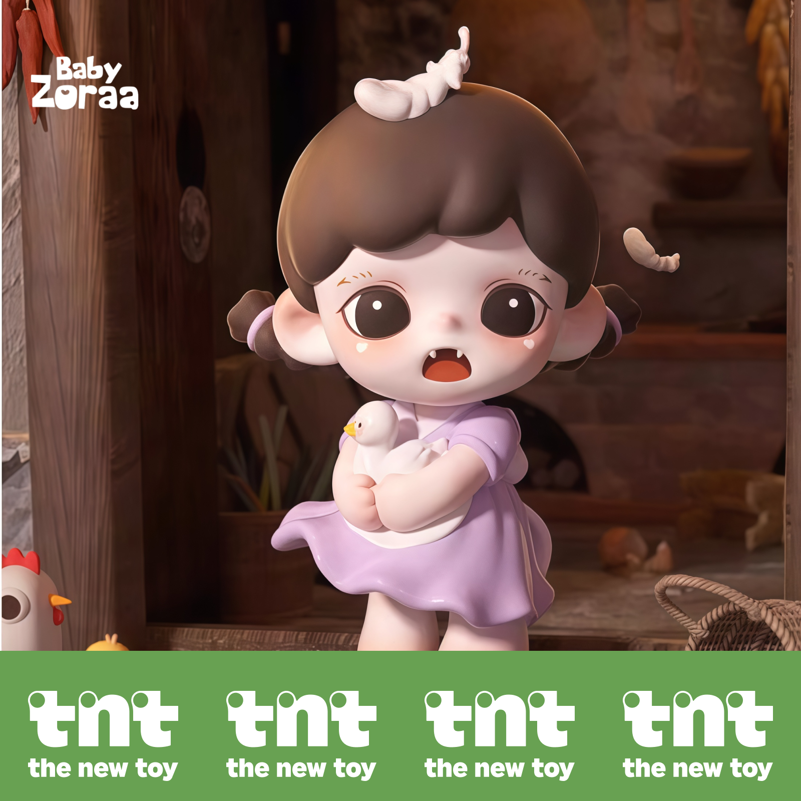 【TNTSPACE】Baby Zoraa3フィギュア・ブラインドボックス・置き物・Zoraa3世代・ミニサイズ・おしゃれ・ギフト|undefined