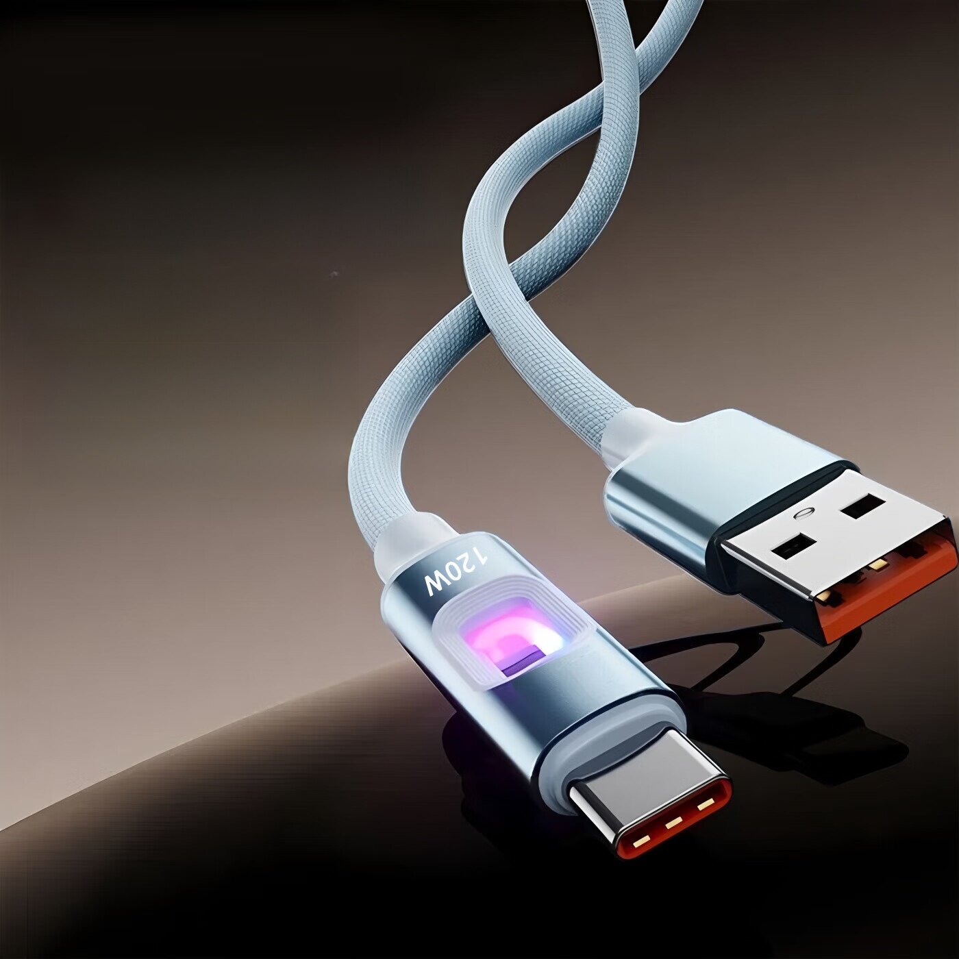 Type-C充電ケーブル｜高速充電対応・LEDライト付き・スマホ対応・スタイリッシュ最新モデル|undefined