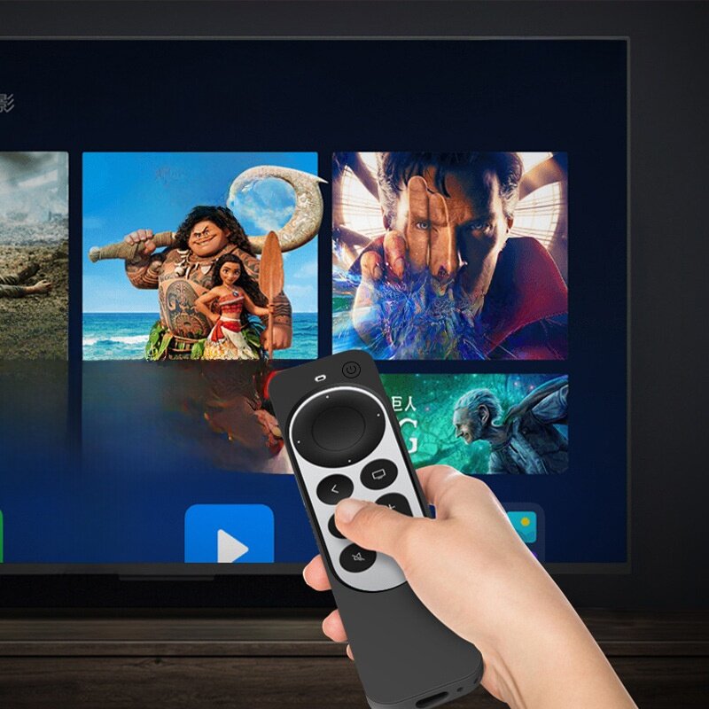 Apple TV 4K リモコン カバー｜シリコン製・全面保護・2021年モデル対応・滑り止め設計・耐衝撃で傷防止|undefined