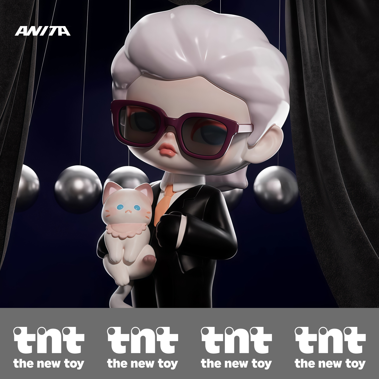 【TNTSPACE】ANITAファションショーシリーズ・フィギュア・ブラインドボックス・おもちゃ・人形・置物・おしゃれ・ギフト|undefined